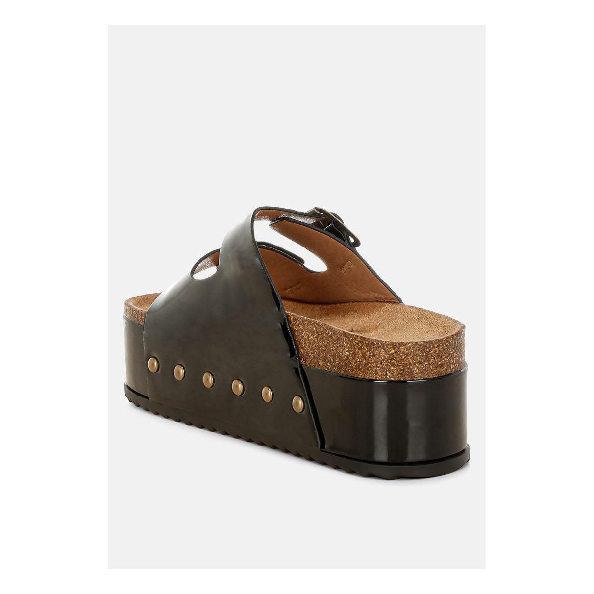 Обувь London Rag Womens Merton Studded Flatform Slip Ons 7.5 — фото 3