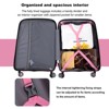 3PCS Suitcase Luggage Sets, Hardshell PP Lightweight Suitcase with TSA Lock, Spinner Wheels (20/24/28 IN) -ModernLuxe - 4 of 4