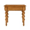 Sapphtopaz Retro End Table with Storage Drawer Narrow Sofa Side Table with Solid Wood Gourd-Shaped Legs Coffee Table for Living Room,Bedroom - 4 of 4