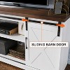 Farmhouse TV Stand for 65 Inch TV, Entertainment Center TV Media Console Table, Tall Modern TV Console Cabinet Furniture for Living Room - 4 of 4