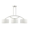 Livex Lighting Meridian 3 - Light Chandelier in  Brushed Nickel - 2 of 2