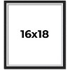 PosterPalooza | Flat Silver Picture Frame - UV Acrylic, Foam Board Backing, Hanging Hardware - 2 of 4