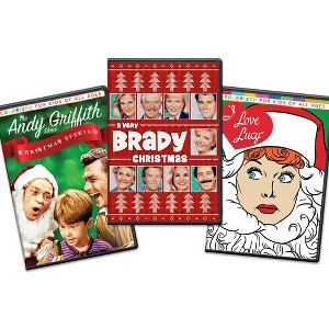 A Very Brady Christmas / The Andy Griffith Christmas Special / I Love Lucy Christmas Special  (Holiday 3-Pack Bundle) (DVD) - 1 of 1