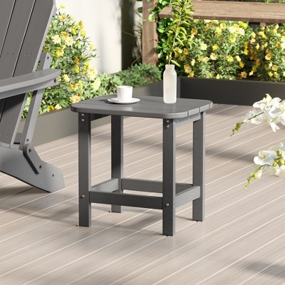 Sonkuki Patio HIPS Outdoor Adirondack Side Table
