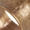 Saro Lifestyle Hammered Napkin Ring, Dark Gold (Set of 4) - 4 of 4