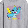 Men's - Disney - Lilo & Stitch Long Sleeve Graphic T-Shirt - 2 of 4