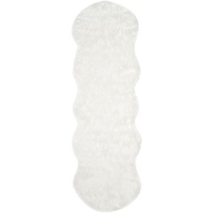 Faux Sheep Skin FSS117 Power Loomed Indoor Rugs - Safavieh - 1 of 3