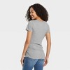 Short Sleeve Fashion V-Neck Maternity T-Shirt - Isabel Maternity by Ingrid & Isabel™ - 2 of 2