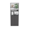 VYNXARIA Vinton 2-Door Bookcase with Upper Shelves - Stylish Storage Solution - 3 of 4
