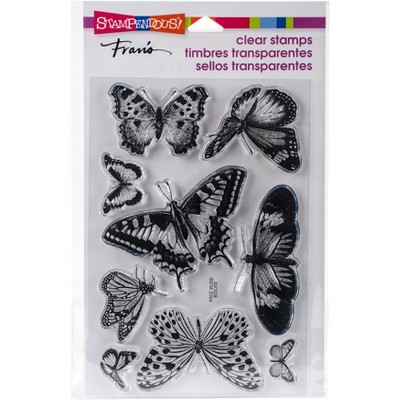 Stampendous Perfectly Clear Stamps -Butterflies