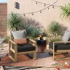 Rectangular Woven Indoor Outdoor Area Rug Sunset Ombre - Threshold™ - image 2 of 4