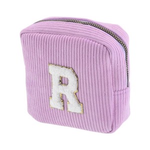 Unique Bargains Letter R Pattern Makeup Bag 1 Pc - 1 of 4