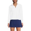 Lands' End Women's Long Sleeve Rash Guard Cover-up UPF 50 - 4 of 4