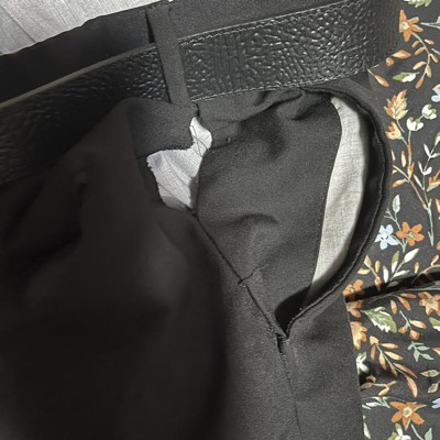Haggar H26 Men's Premium Stretch Slim Fit Dress Pants - Black 29x30 : Target