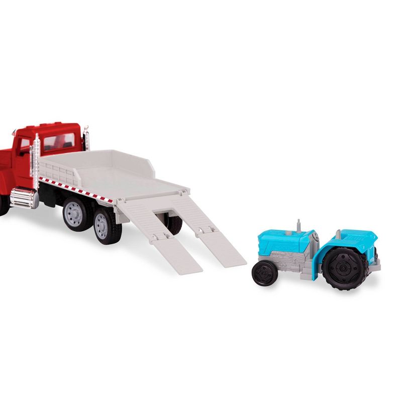 DRIVEN by Battat &#8211; Toy Flatbed Truck with Tractor &#8211; Micro Series, 4 of 9