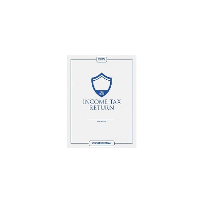 LUX 9" x 12" Open End Tax Envelopes 50/Pack 24 lb. Bright White (8193-TAX-50)