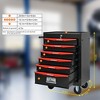 Maggift 6-Drawer RollingTool Boxes with Keyed Locking System, Ball Bearing Drawer Slides, Steel Tool Storage Box for Office, Red, 20.9"*13"*30.5" - 2 of 4