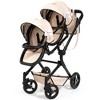 Bayer Design: Doll Pram Twin Neo - Beige & Black - Seats 2 Dolls Up to 18" - 4 of 4