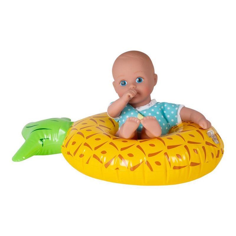 Adora Water Baby Doll, SplashTime Baby Tot Sweet Pineapple 8.5 inch Doll for Bathtub/Shower/Swimming Pool Time Play, 3 of 7