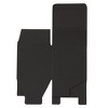 Stockroom Plus 50 Pack Kraft Black Paper Gift Boxes, Bulk Set with Ribbon & Stickers (3x3x3 In) - 3 of 4
