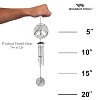 Woodstock Wind Chimes Signature Collection, Woodstock Flourish Chime, 18" Tree of Life Silver Wind Chime FLTL - 4 of 4