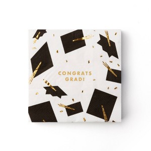Graduation 20ct Tassel Lunch Napkins by Bonjour Fete - 1 of 4