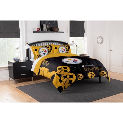 NFL Pittsburgh Steelers Hexagon Comforter Set