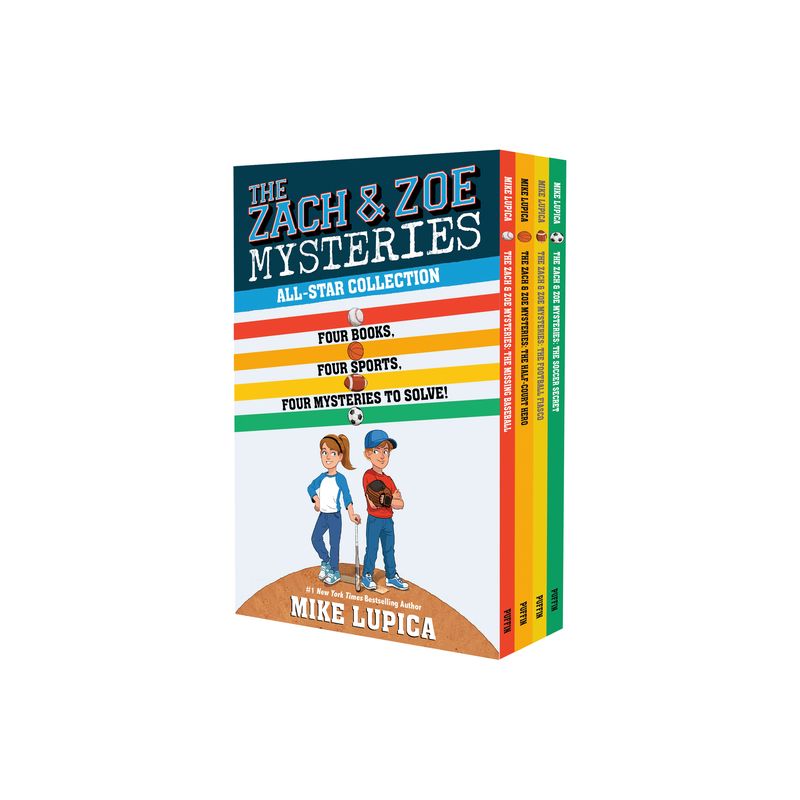 The Zach & Zoe Mysteries All Star Collection - by  Mike Lupica (Mixed Media Product), 1 of 2