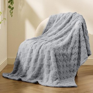 Sofa Electric Heated Blanket - Waffle Plaid Textile Blanket, a Gift for Friends, Cute, Soft, and Comfortable Home Bedroom Decor - 1 of 4