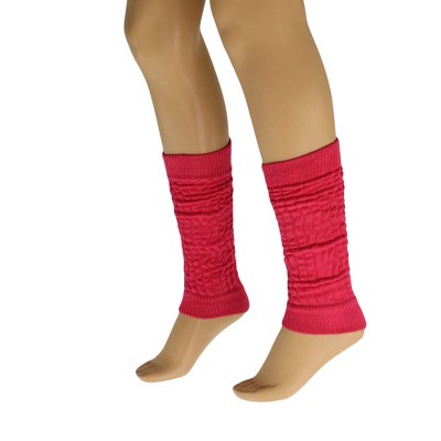 Retro-Inspired Cotton Leg Warmers for Women Soft, Stretchy, 20” Long Knit Warmers 1 Pair