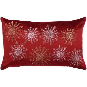 Cinthia Snowflake Pillow  - Safavieh