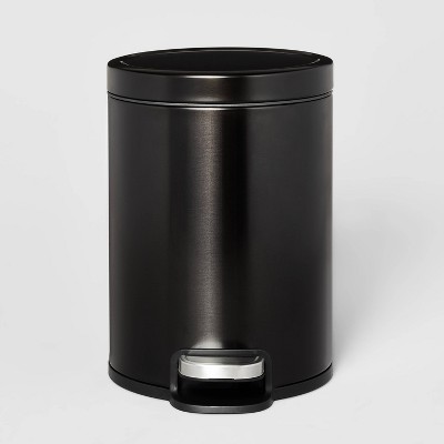 Hefty 52.2L Stainless Waste Step Trash Can