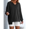 Womens Oversized Sweatshirts Hoodies Crewneck Shirts Fall Outfits Teen Girls Winter Clothes - 2 of 4