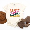 Simply Sage Market Women's Raised On Country Hat Short Sleeve Garment Dyed Tee - 3 of 3