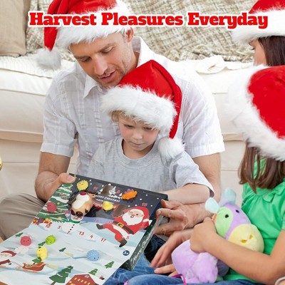 Christmas Toys, Christmas Advent Calendar for Kids, 24 Days Countdown Calendar Vehicles, Toy for Kids