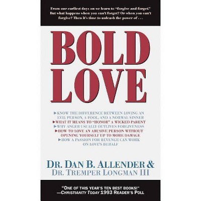 Bold Love - (Spiritual Formation Study Guides) by  Dan Allender & Tremper Longman (Paperback)