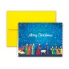 Paper Frenzy Abstract Nativity Christmas Cards and Envelopes - 25 pack - 3 of 3