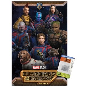 Trends International Marvel Guardians of the Galaxy Vol 3 - Group Unframed Wall Poster Prints - 1 of 4