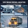 HCALORY Rapid Heating 5KW-8KW Diesel Heater Basic for Car Truck - 3 of 4