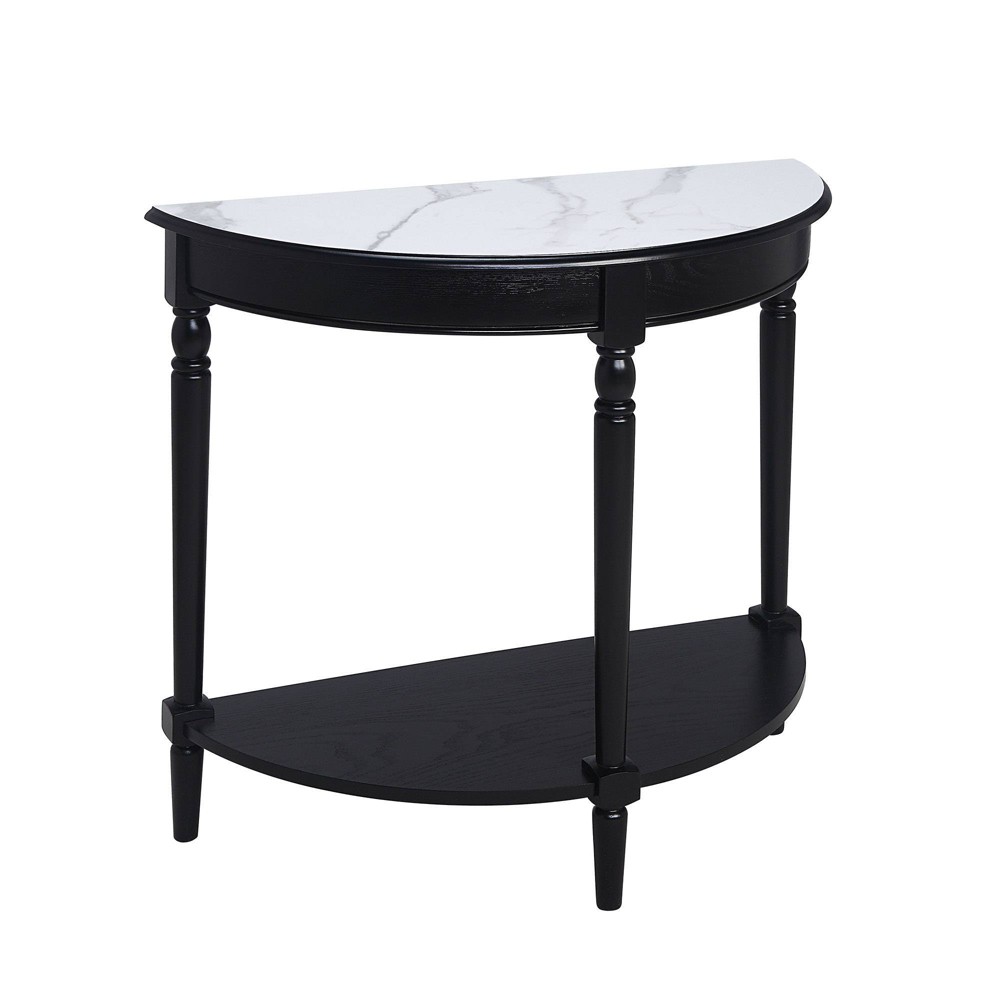 Photos - Coffee Table Breighton Home Provencal Countryside Semi-Circular Entryway Table with Low