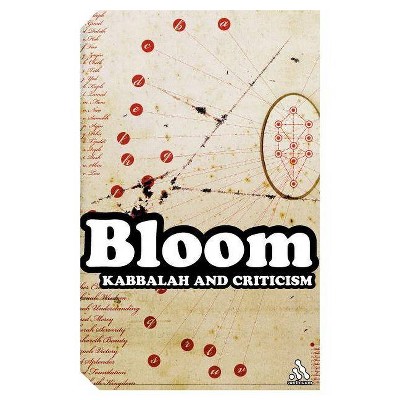 Kabbalah and Criticism - (Continuum Impacts) by  Harold Ed Bloom (Paperback)