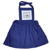 Adult Apron Heart Strings Cross Stitch One Size Fits Small To X Large size - 2 of 4