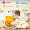 Robocar Poli School Bus Carrying Case & Mini Die-Cast Car Amber, Poli, Roy, Mark Set (STEM Educational Toy-Imagination & Role Play) - 2 of 4
