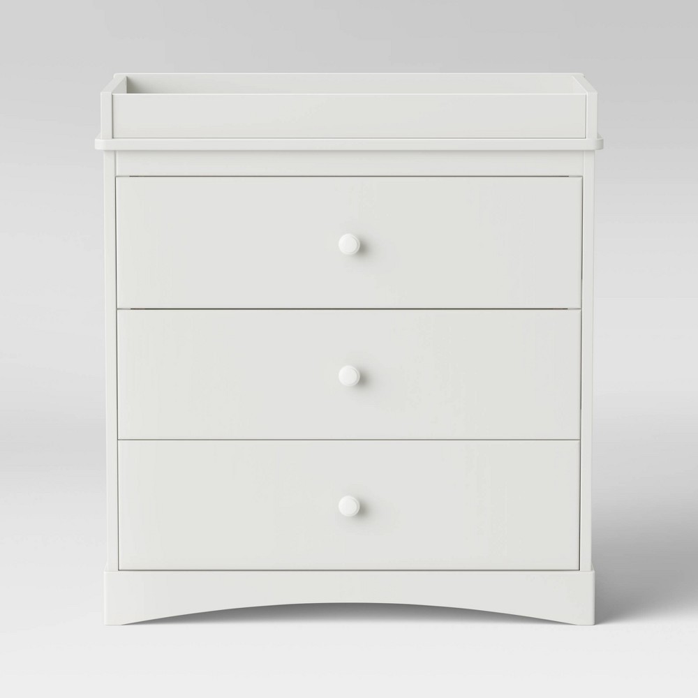 Delta Children Skylar 3-Drawer Dresser with Changing Top - Bianca White -  52708283