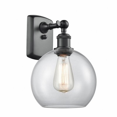 Athens - 1 Light Wall Sconce In Industrial Style-13 Inches Tall and 8 Inches Wide