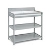Whisen Baby Changing Table, Suite Baby’s Crib-Matched Design, 2 Storage Shelves & Non-Toxic Finish - Gray - 3 of 4