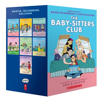 The Baby-Sitters Club Graphic Novels #1-7: A Graphix Collection -  (Baby-Sitters Club Graphix) by Ann M Martin (Mixed Media Product)