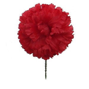 Floral Home 5" Stem Long Red Carnation Pick - 100-Piece - 1 of 3