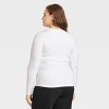 Women's Long Sleeve Seamless T-Shirt - A New Day™ - 2 of 3