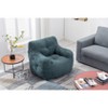 CAVINAS Teddy Fabric Tufted Foam Bean Bag Chair,Soft Bean Bag Couch,Accent Chairs for Living Room - 3 of 4